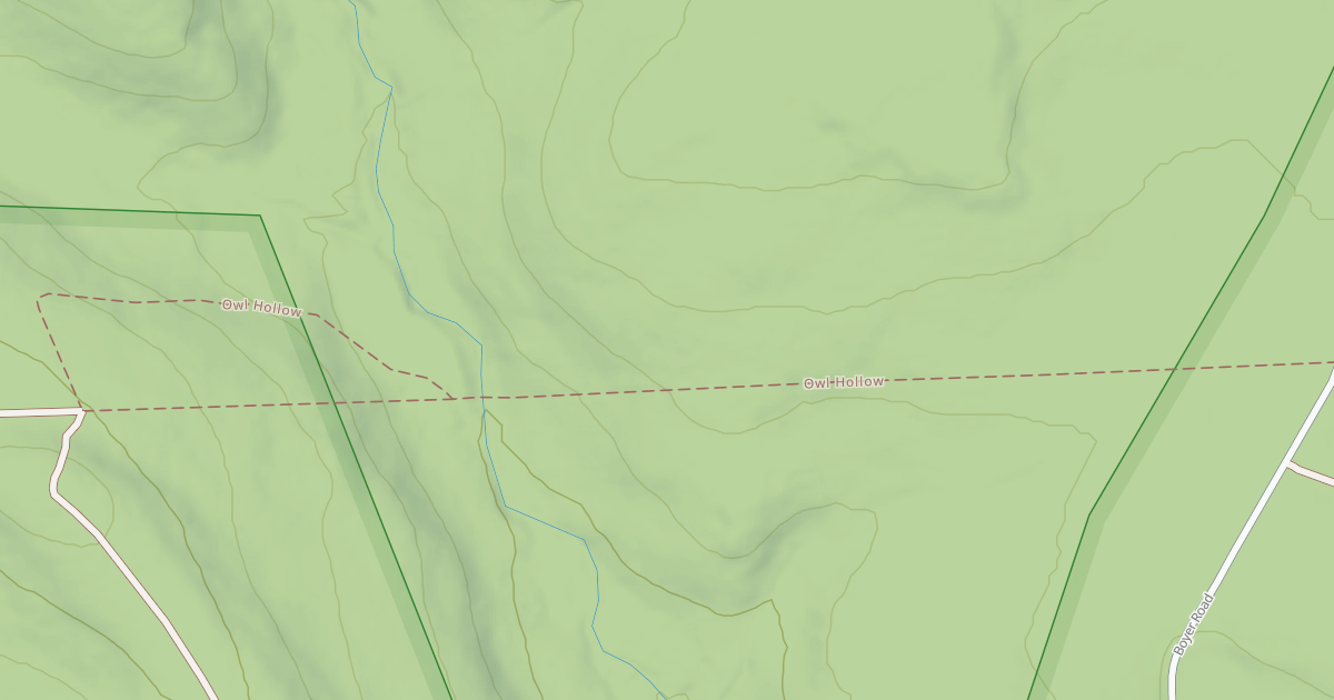 Map preview of Whiskey Springs Trails