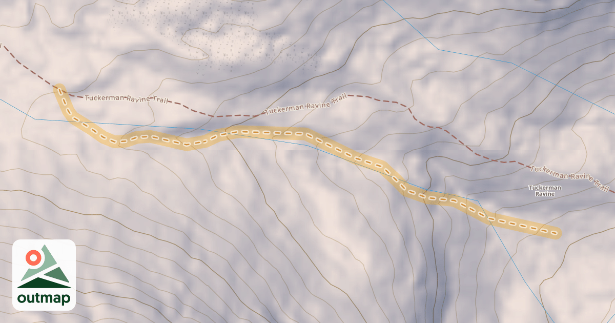 Map of Little Headwall