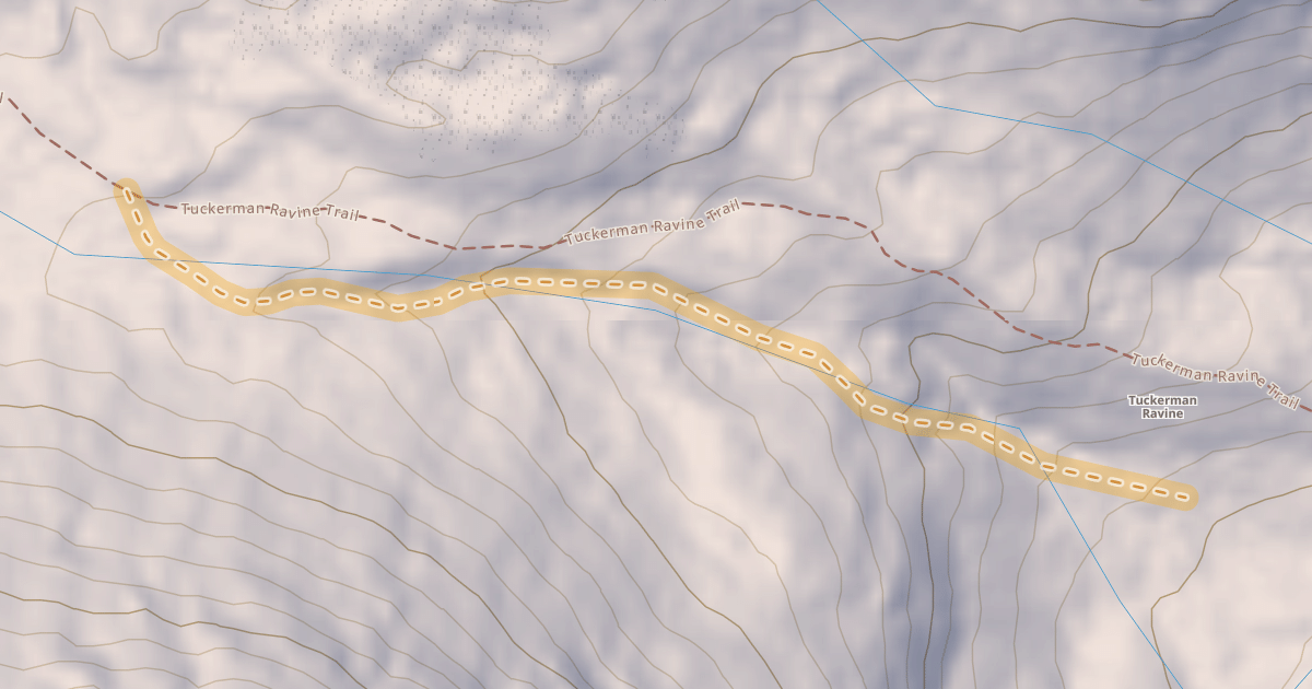 Map preview of Little Headwall