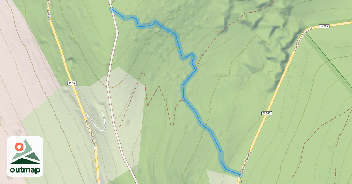 Map of Descente des 16 Virages
