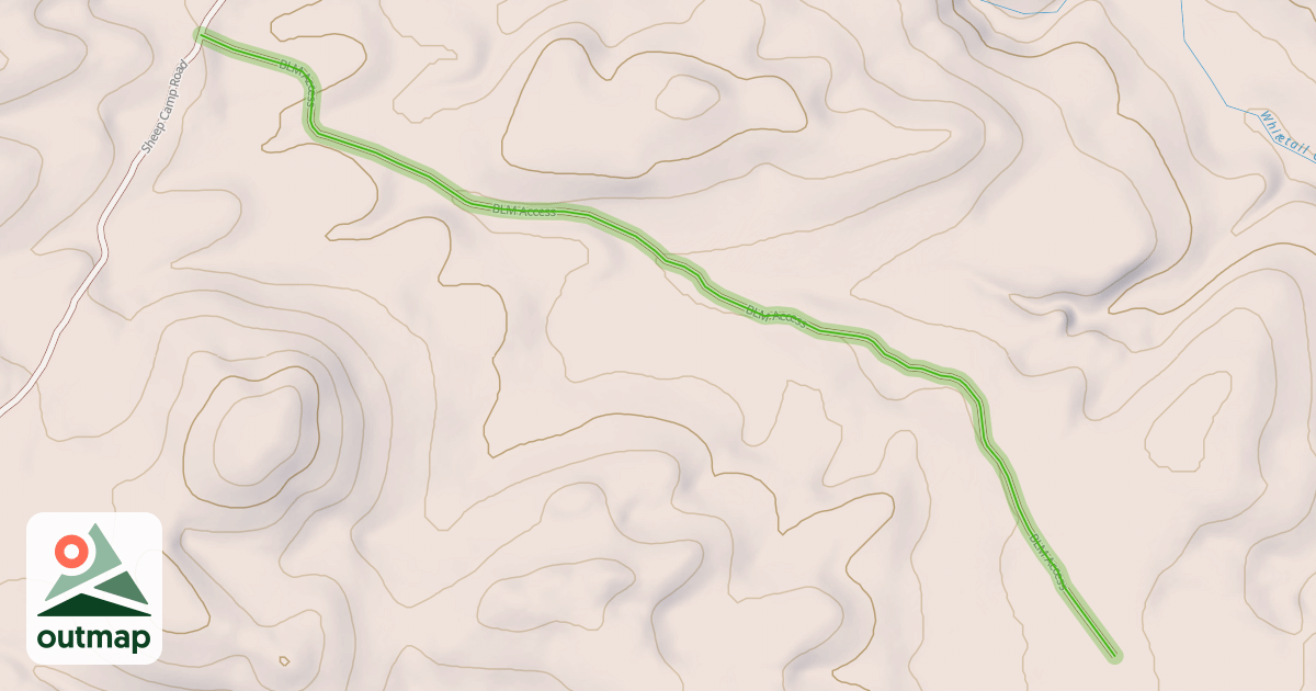 Map of BLM Access