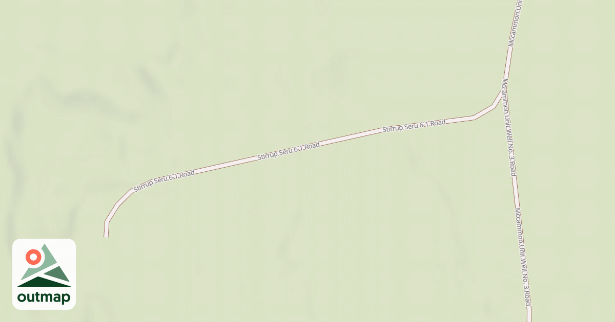 Map of STIRRUP SERU 6-1