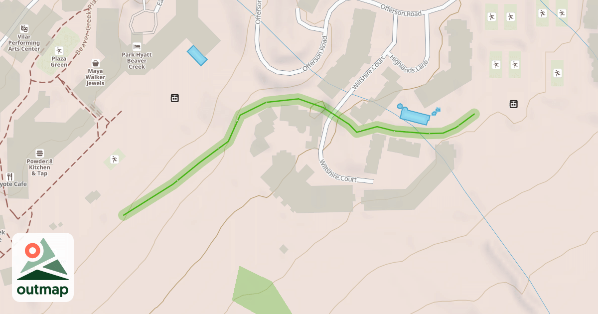 Map of Highlands Skiway