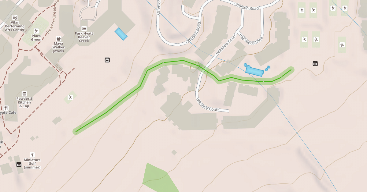 Map preview of Highlands Skiway