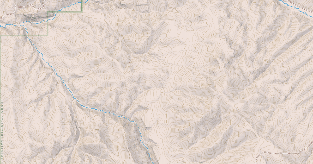 Map preview of SOUTH FORK QUINN ROAD/POST CRE