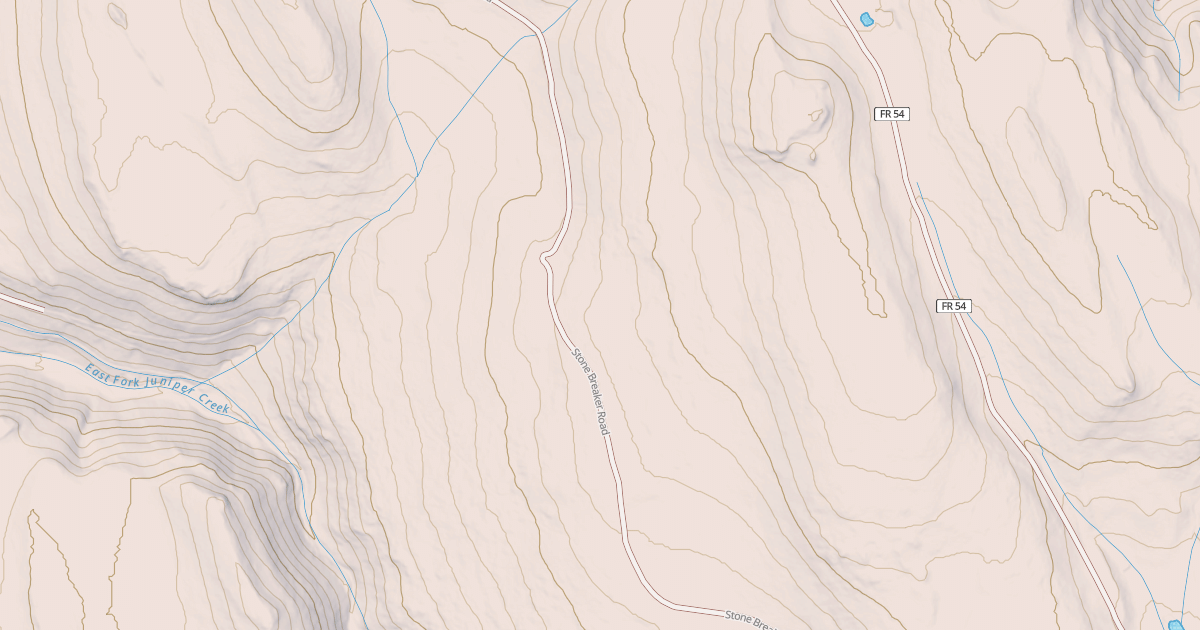 Map preview of CARY FLAT SPUR
