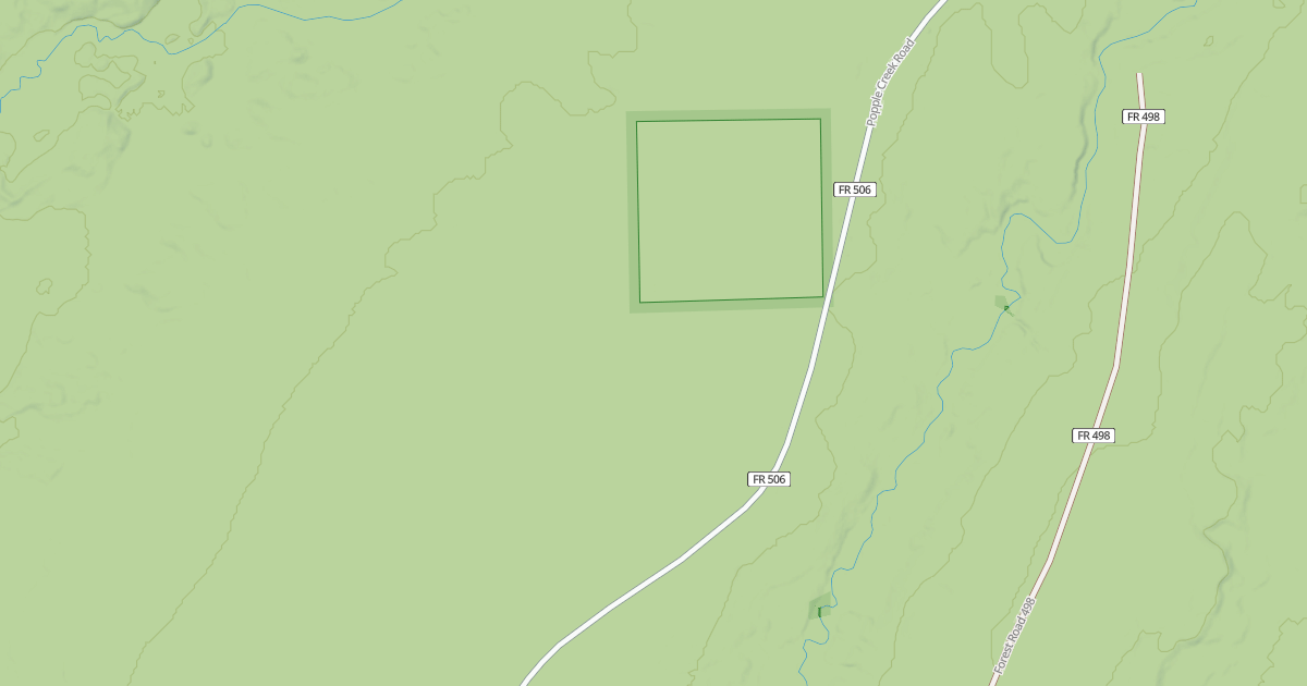 Map preview of FR 506A