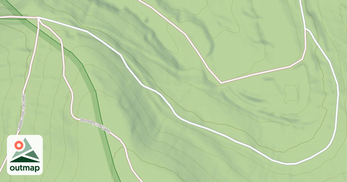 Map of BANNOCK SHOALS