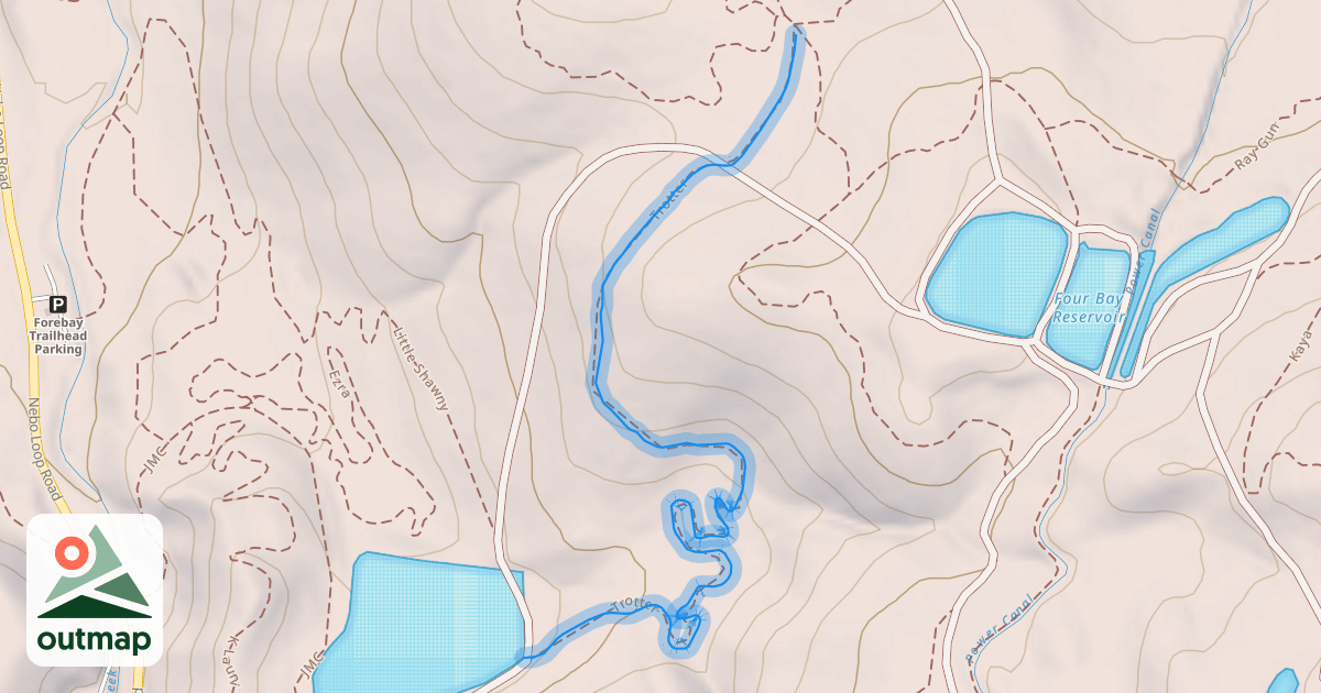 Map of Trotter Trail