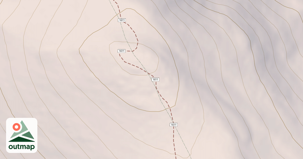 Map of Gold Hill