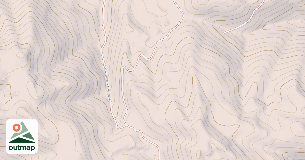 Map of ASPEN RIDGE