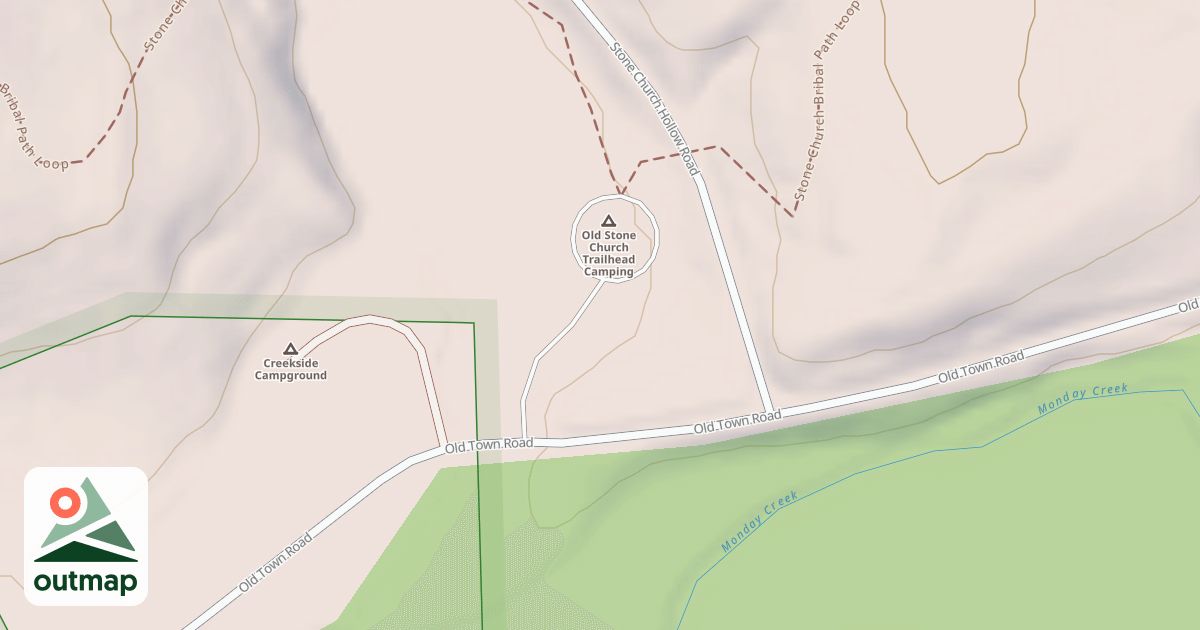 Map of ARD OLD STONE CHURCH TH RD