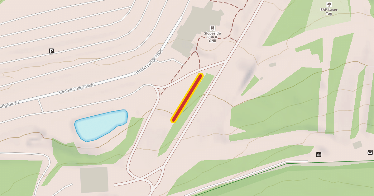 Map preview of School Hill Lift