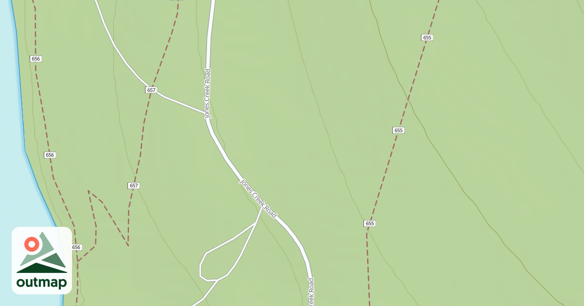 Map of LOST LAKE HORSE CAMP SECONDARY