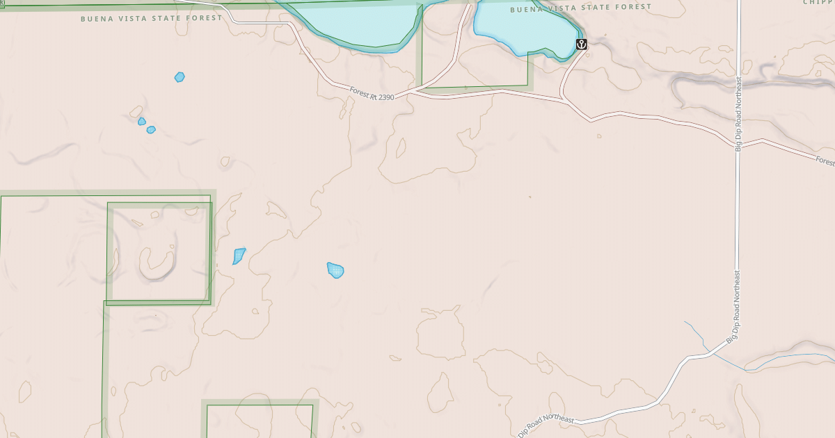 Map preview of PRESTON SPUR 3449