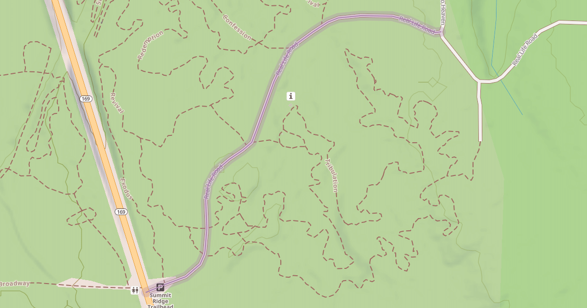 Map preview of Real Life Road