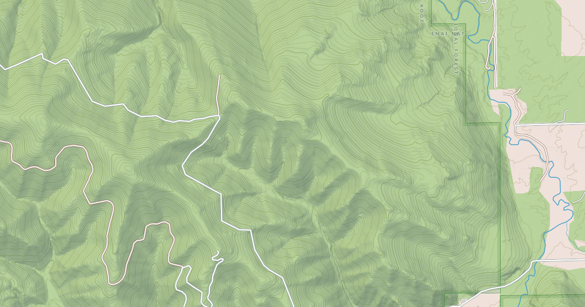Map preview of LARCH CREEK