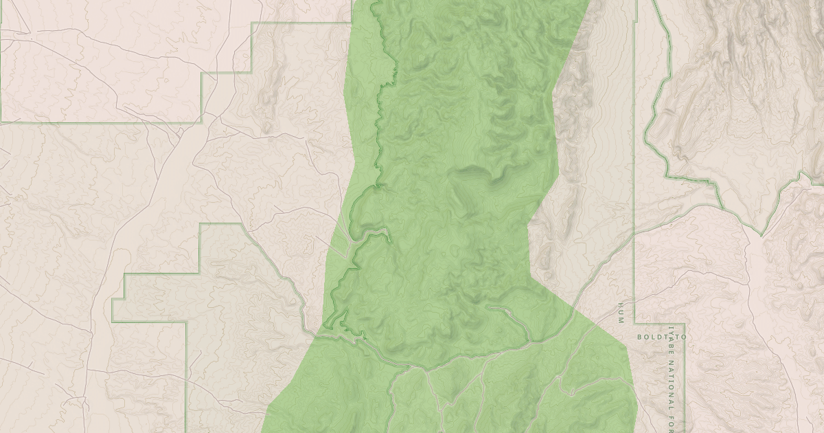 Map preview of LUTHER WADDLES WASH ROAD