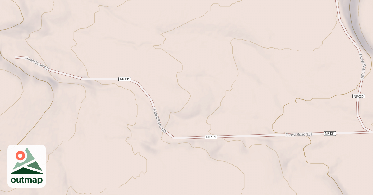 Map of USFS Motor Vehicle Use Map Trails 18116