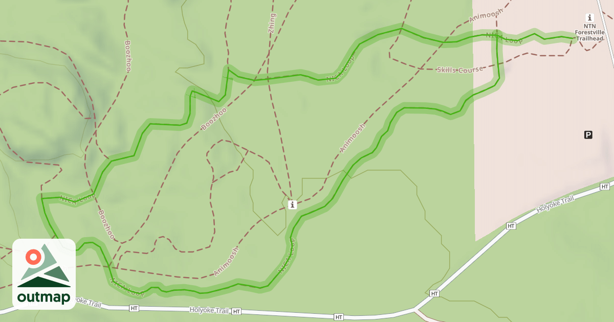 Map of NICA Loop