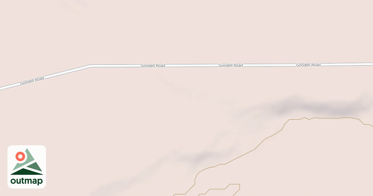 Map of GODELL SPUR K