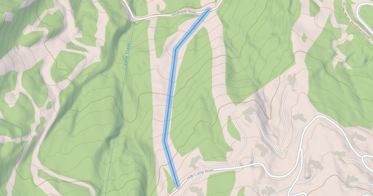 Map preview of Park Avenue
