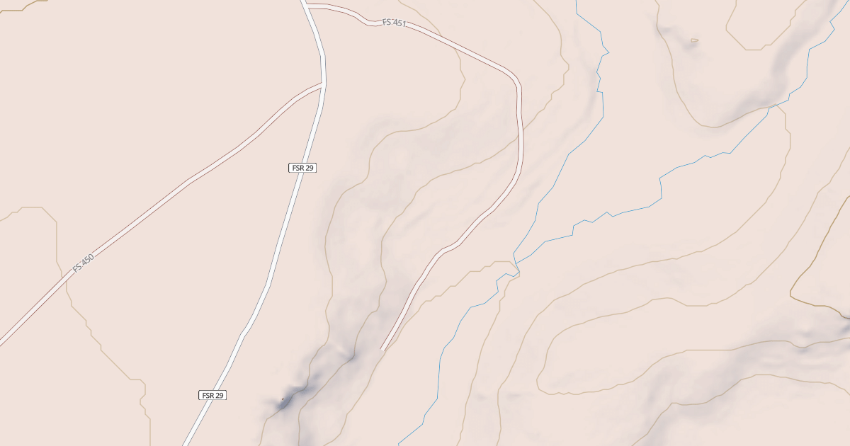 Map preview of POWDER ACCESS #1