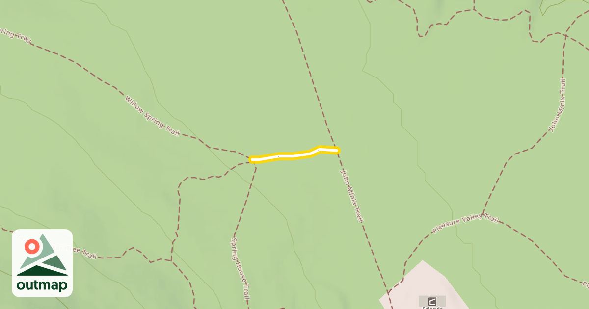 Map of Willow Spring Trail