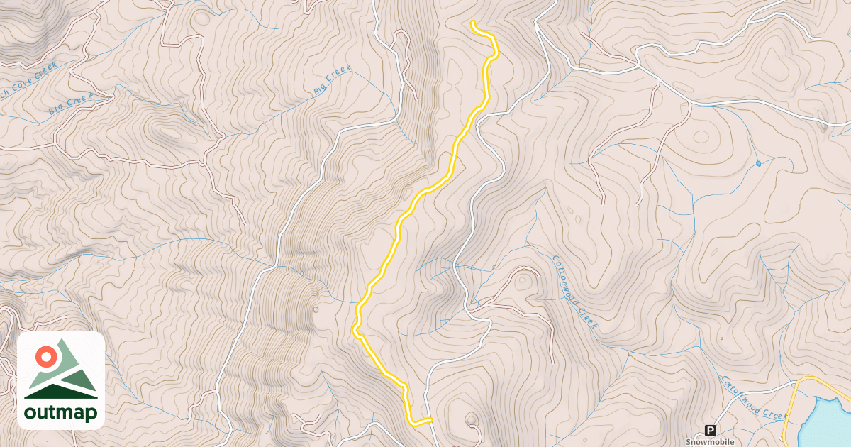 Map of Table Mountain Nordic
