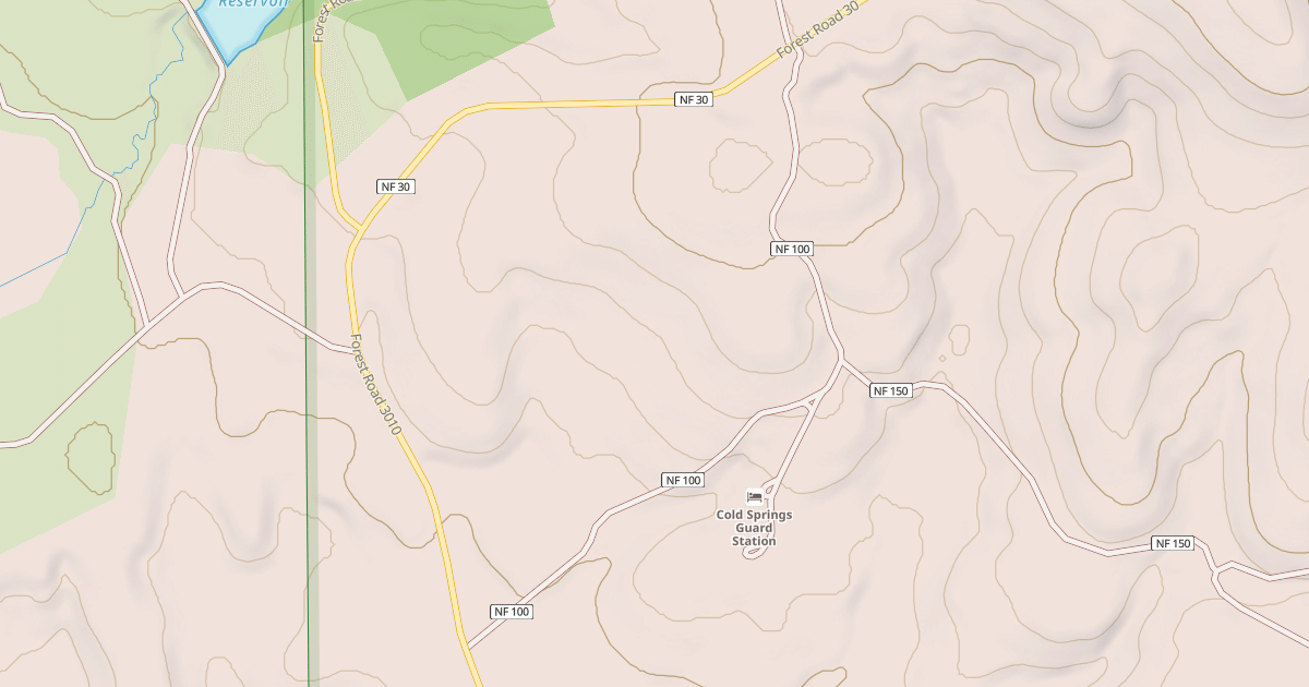 Map preview of USFS Motor Vehicle Use Map Roads {32B07700-CEB6-4E8E-8A8F-EF47120857D3}