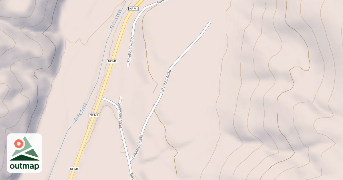 Map of SODA CRK TRAILER