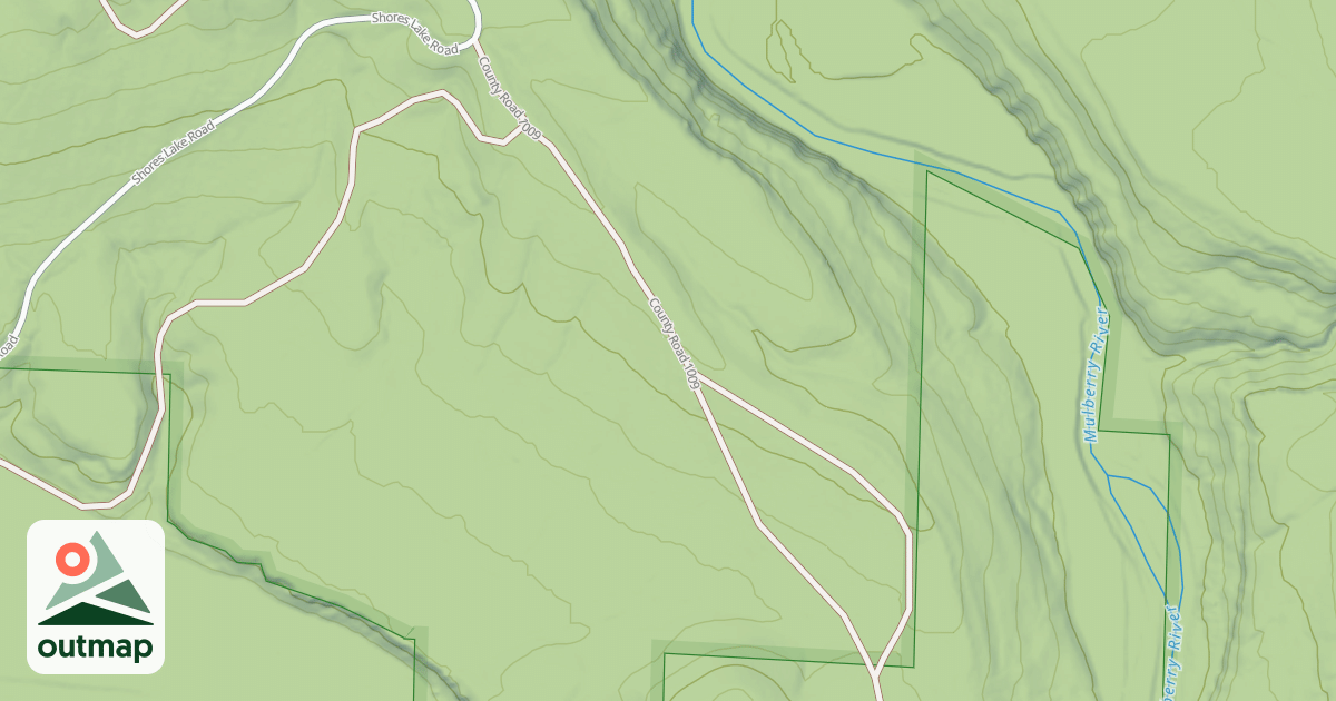 Map of BUCKSNORT TRAIL