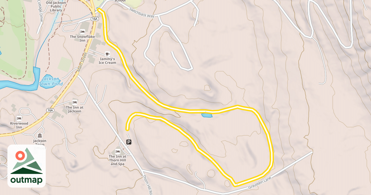 Map of 24. Jackson Village Trail