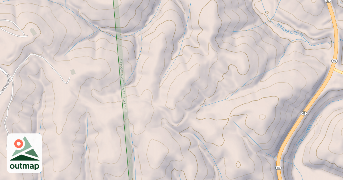 Map of WILLOW CREEK