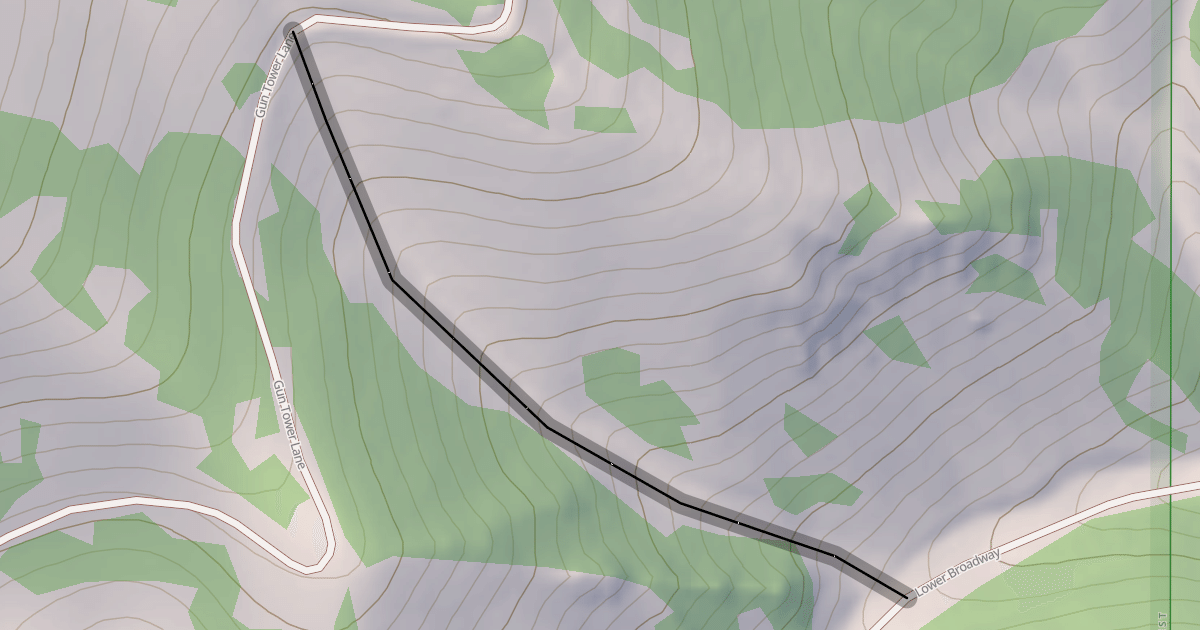 Map preview of Lower Christmas Bowl