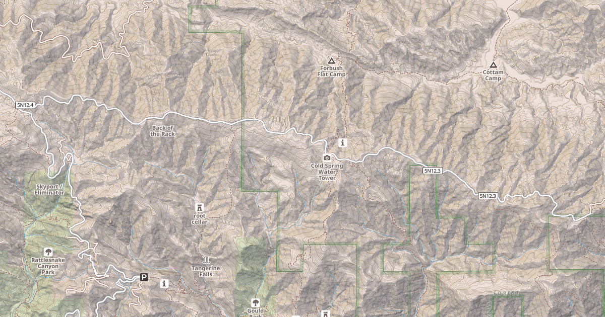 Map preview of EAST CAMINO