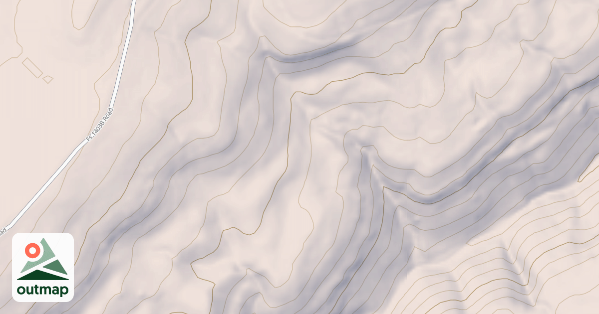Map of USFS Motor Vehicle Use Map Roads {8B24DB0D-52FC-40E4-851D-006D0138B2DE}