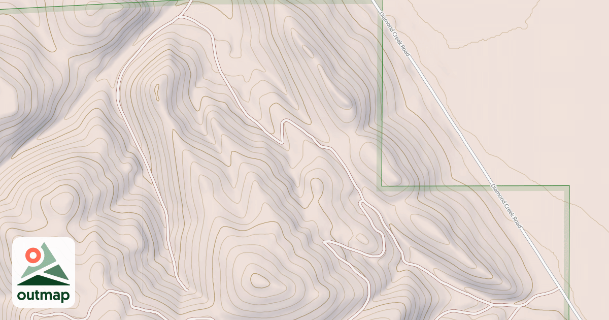 Map of MILL CANYON