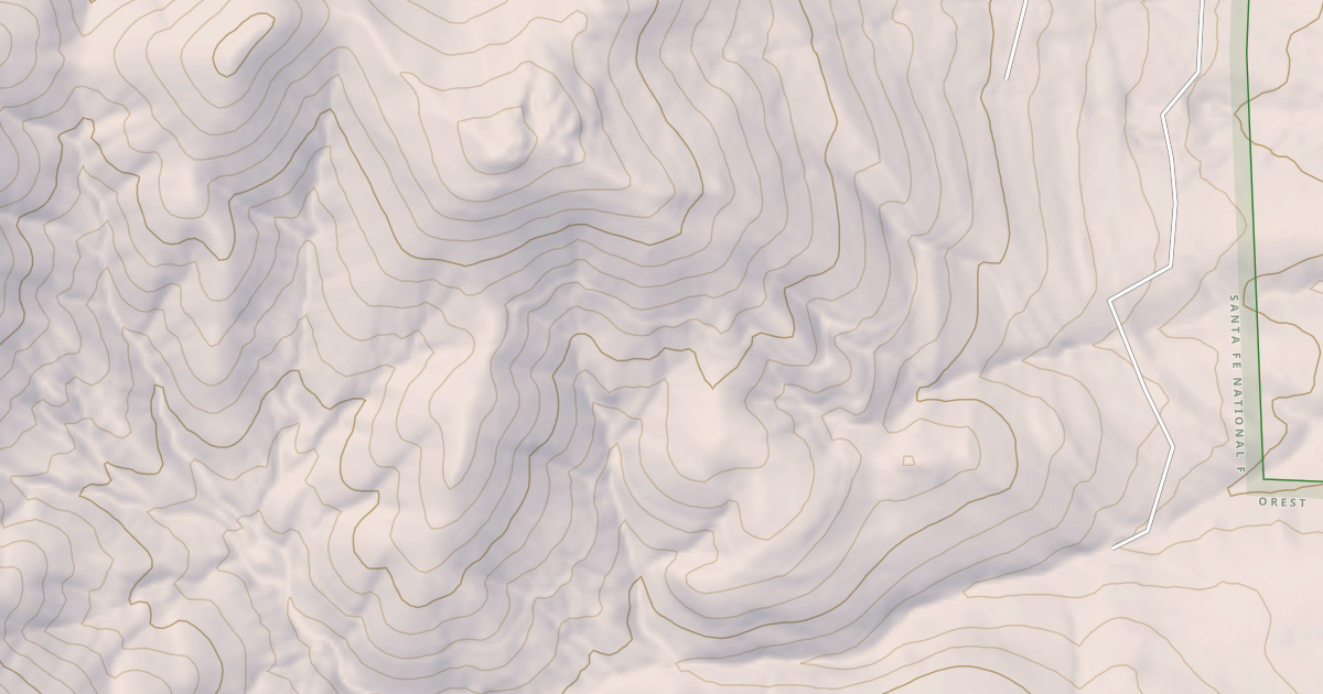 Map preview of USFS Motor Vehicle Use Map Roads {F7EE7930-E549-4846-AD03-2194C1A4D21F}