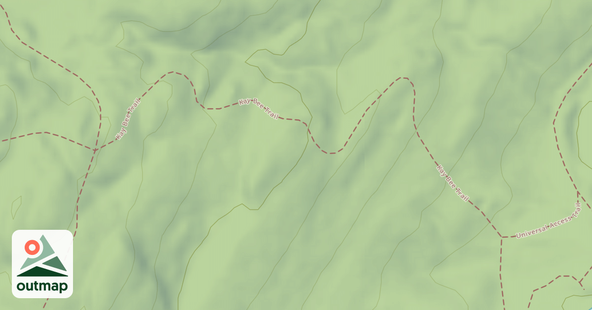 Map of Kay Bee Trail