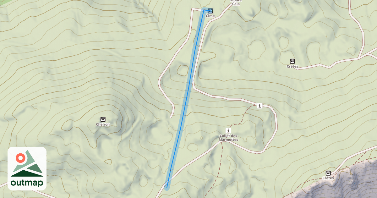Map of Marmottes