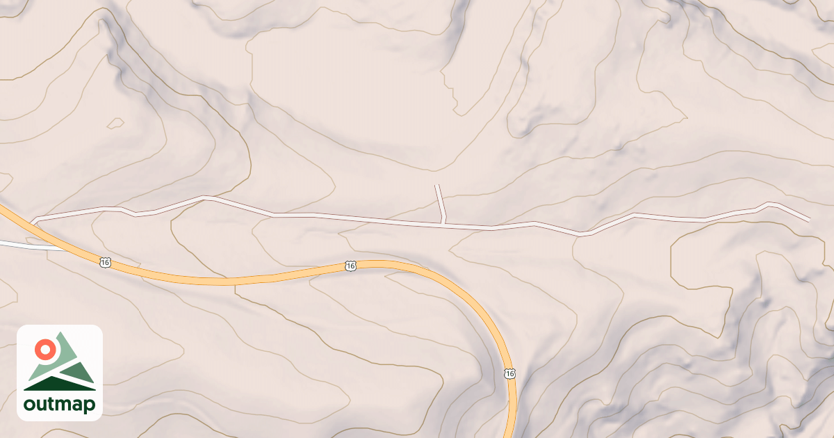 Map of POLE BEAVER