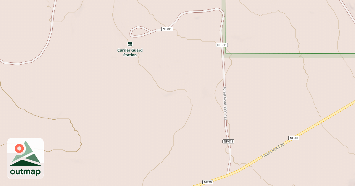 Map of 3312A CURRIER CP