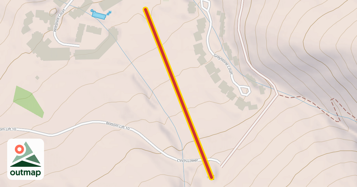 Map of Highlands Lift