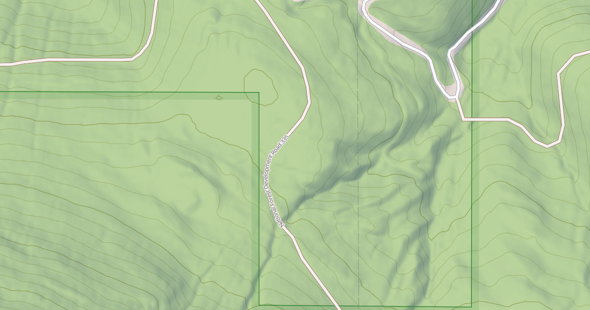 Map preview of USFS Motor Vehicle Use Map Roads {7C524E91-924F-45BE-8DC6-BE60B1E2B29B}