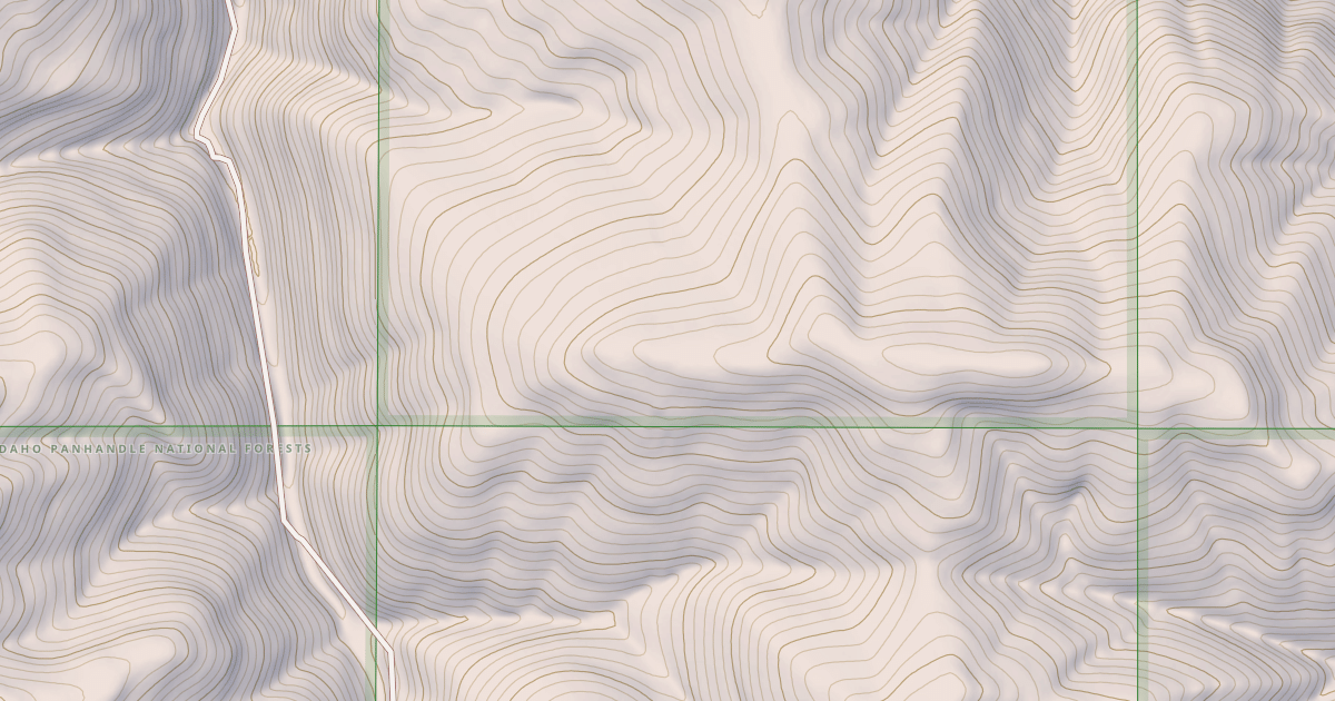 Map preview of Flemming Creek Ohv