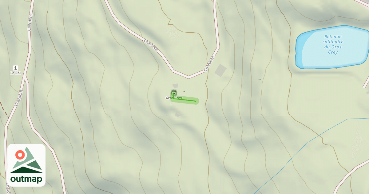 Map of Bleuets