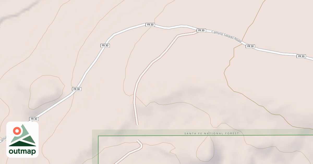 Map of USFS Motor Vehicle Use Map Roads {7BA9E1EB-47EC-4FAA-9565-D9E1225D9337}