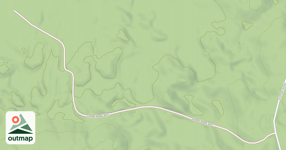Map of FR 341C