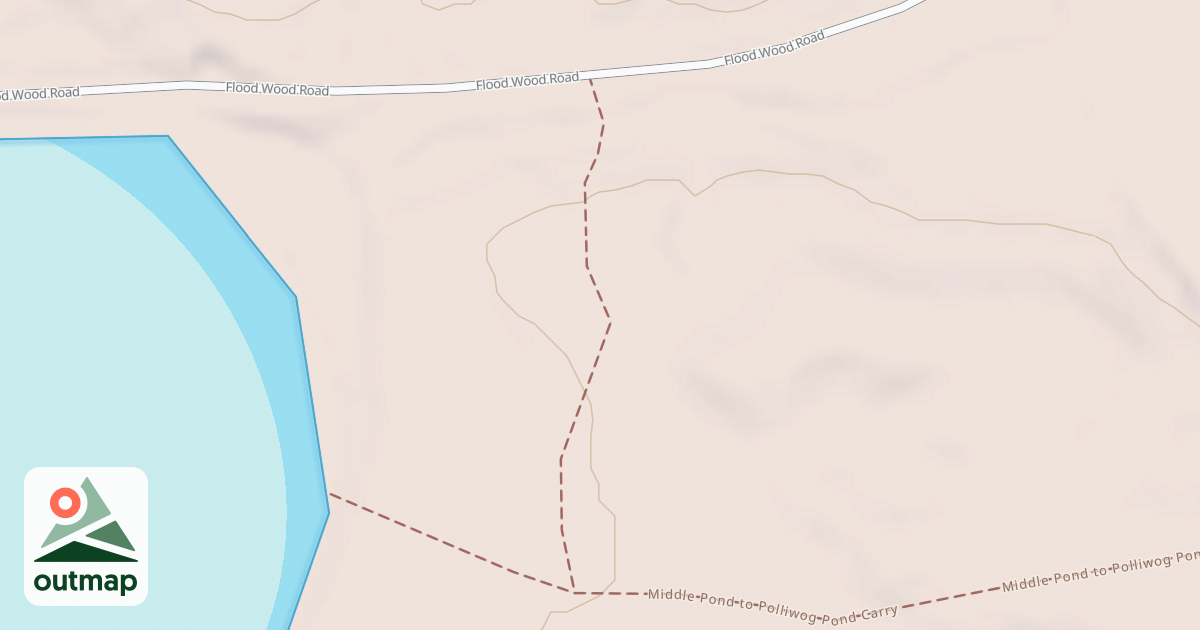 Map of Horseshoe Pond Trail